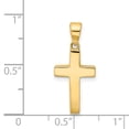 thumbnail image 4 of Auriga 14k Yellow Gold Cross Pendant for Women, 4 of 6