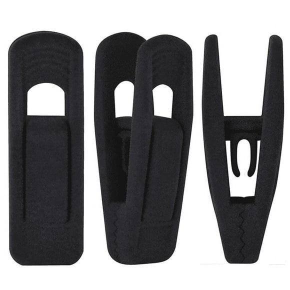 Effortless Closet Maintenance, Velvet Hangers Clips for Heavy Duty Use, Adjustable Position for Customized Closet Organization