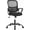 Black, variant on Nextay Ergonomic Mesh Office Chair with Flip-Up Arms, 250lbs Capacity Mid-Back Desk Chair for Small Spaces,Black
