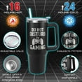 thumbnail image 2 of 30 oz Gaming Tumbler With Handle and Straw, 30oz Insulated Stainless Gaming Tumbler Coffee Travel Mugs Cup Water Bottle Game Lovers Gifts for Men Boys, 2 of 6