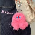 thumbnail image 5 of Colgante de muñeco de peluche de 8cm para mujer y niña, accesorios de bolsa, llavero de peluche al por mayor, 5 of 5