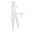 thumbnail image 2 of Figura de acción a escala 1/6, vestido largo, accesorio para soldado femenino de 12 pulgadas. blanco, 2 of 9
