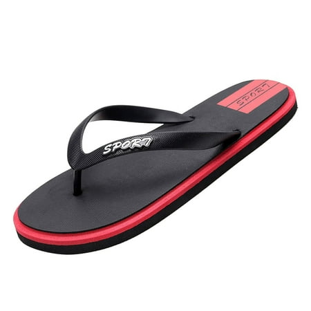 

Tangnade Casual Shoes Flip Flops Men Slippers Summer Flat Non Slip Lightweight Outdoor Casual Beach Sandals