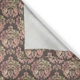 thumbnail image 4 of Ambesonne Damask Valance Pack of 2, Baroque Style Elements Art, 54"X12", Grey Pale Rose Peach, 4 of 5