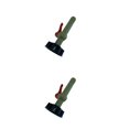 thumbnail image 4 of relayinert Contenant IBC Robinets en Plastique Réservoir Connecteurs de Commande Marche/arrêt Raccords Barils Accessoire Pièces de Remplacement Droit 25mm 2 Pcs, 4 of 6