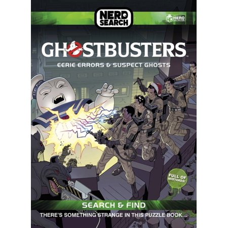 Ghostbusters Nerd Search : Eerie Errors and Suspect Ghosts (Hardcover)