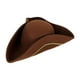 thumbnail image 4 of Sombrero pirata para fotos, accesorio decorativo para adultos, hombres y mujeres, ideal para cosplay y presentaciones. Marrón, 4 of 8