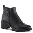 thumbnail image 2 of PATRIZIA Irie Almond Toe Burnished Ankle High Boots for Women | Women's Shoes with Functional Outside Zipper Closure and Toggle, 2 of 9