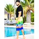 thumbnail image 3 of Short Playa y Alberca Hombre Estampado Traje Baño con Forro, 3 of 5