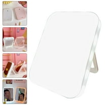 Toyvian Desk Vanity Mirror LED Compact Mirror for Travel Women 1Set