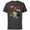 Charcoal, variant on Marvel Holiday Avengers Team Festive Christmas Stockings - Short Sleeve Cotton T-Shirt for Adults - Customized-White