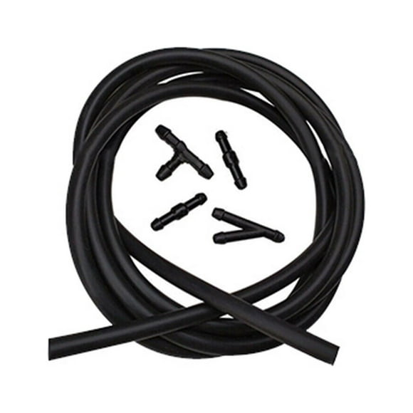5-piece Windshield Hose, Wiper Nozzle, Mist Washer Hose With Nozzle Kit