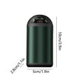 thumbnail image 3 of Snmubt Rechargeable Hand Warmer 2 In 1 Usb Winter Mini Portable Heated Baby Warmer Hand Warmer Gift Hand Warmer (Green), 3 of 6