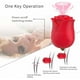 thumbnail image 5 of Rosa Roja Succión Clítoris Femenino Simulador Succión Lamiendo Vibrador Juguete Sexy Para Mujeres Vogacara XX000533-00, 5 of 6