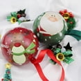 thumbnail image 3 of Christmas Theme Storage Box 7Cm Green Tinplate Case Hanging Ornament 4Pcs, 3 of 5