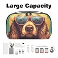 thumbnail image 3 of Dog Waterproof Oxford Fabric USB Pouch Hard Drive Case Charger Case Organizer USB Cord Organizer 5.9x9.44x3.14 in, 3 of 6