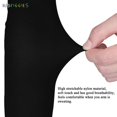 thumbnail image 5 of BadPiggies 2 Pairs UV Protection Cooling Arm Sleeves, UPF 50+ Men & Women Long Sun Sleeves for Cycling, Driving, Running, Basketball, Football & Outdoor Activities (Black), 5 of 9