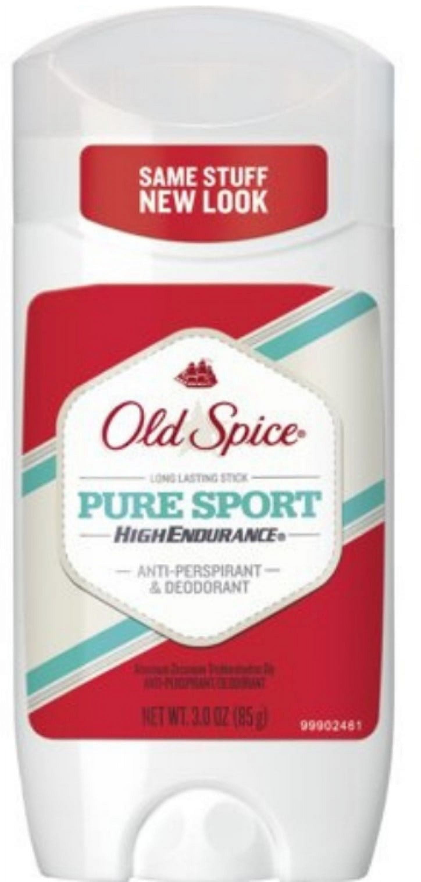 Old Spice High Endurance Anti-Perspirant Deodorant, Pure