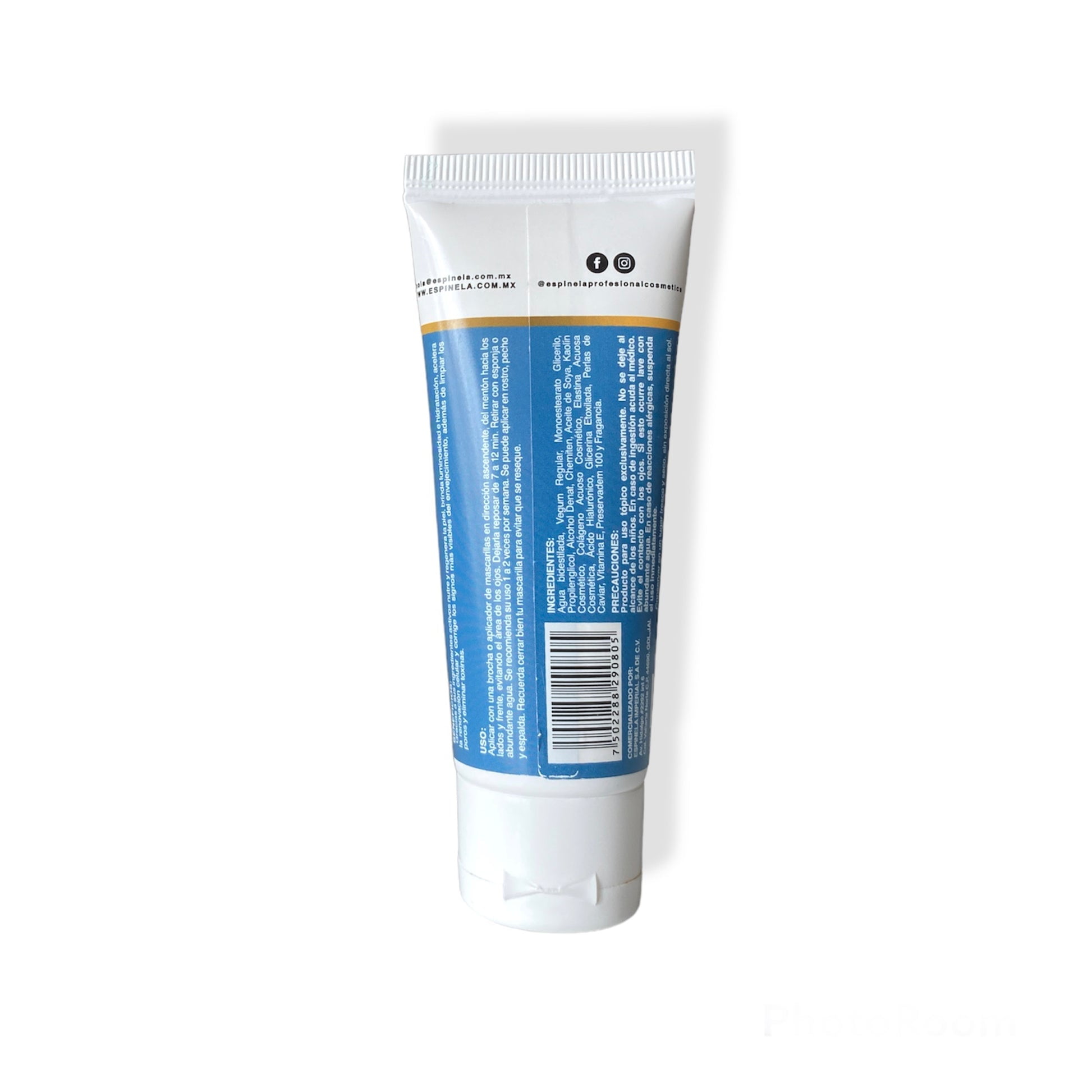 Mascarilla Facial Perlas de Caviar Espinela 70ml Bodega Aurrera