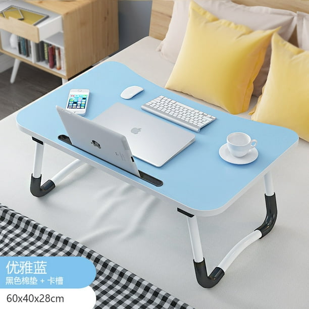 Maboto Laptop Desk Bed Desk Small Table Lazy Student Dormitory Simple Foldable Table Study Desk Lack Walmart Com Walmart Com