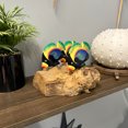 thumbnail image 3 of Chesapeake Bay Ltd Handcrafted Driftwood & 3 Tropical Fish Sculpture Coastal Nautical Table Decor, 3 of 10