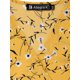 thumbnail image 4 of Vestido Fluido Floral con Cinturón y Cuello en V Cruzado Boho Amarillo S Allegra K, 4 of 8