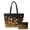 Autumn Maple Piano Notes, variant on Floral Pattern Bright Colors Quilted Shoulder Bags, Stretch Polyester Purses and Handbags Set Casual Lightweight Women's Quilted Bag for Gathering