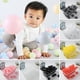 Visland 100Pcs Ball Pit Balls Thickened Odor-free High Elastic Safe Bite-resistant Entertainment PE Material Macaron Color Pit Balls Kids Gift - image 2 of 8