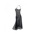 thumbnail image 3 of Topumt Women Sexy Chiffon Lingerie Nightgown Dress Plus Sizes Sleepwear, 3 of 6