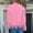 Pink, variant on Elegant Casual Jacket Fringe Trim Short Coat With Decorative Metal Buttons For And Autumn Outerwear Women Suit Jacket Puffy Vests