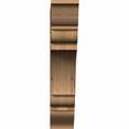 thumbnail image 2 of Ekena Millwork 6"W x 30"D x 30"H Olympic Traditional Rough Sawn Bracket, Western Red Cedar, 2 of 13