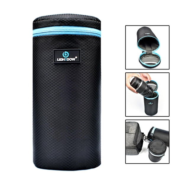 Estuche para lente de cámara Estuche protector Absorción de impacto Accesorio conveniente Piezas de repuesto Duradero Resistente al agua a prueba de , SG Hugo Estuche para cámara