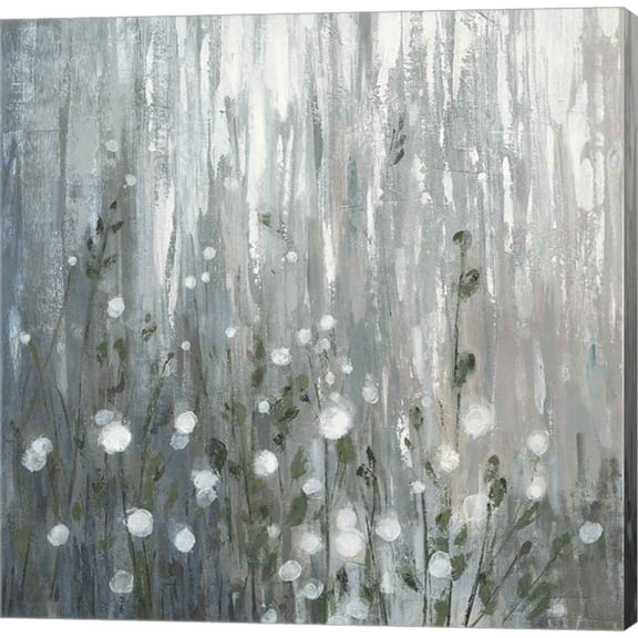 Great Art Now January Branches Gray by Silvia Vassileva, Canvas Wall Art, 12W x 12H