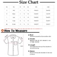 thumbnail image 2 of Vivianyo HD Women's Summer Button Short Sleeves Tops Women's Fashion Casual Print Short Sleeve Round-Neck Blouses Shirts, 2 of 5