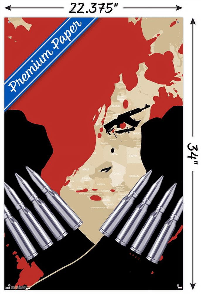 Marvel Comics - Black Widow - Black Widow #15 Wall Poster with Pushpins, 22.375" x 34"