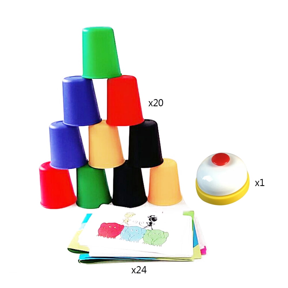 Kids Quick Cups Games Classic Speed Stacking Cup Parent-Child Interactive  Toys;Kids Quick Cups Games Classic Speed Stacking Cup Interactive Toys 