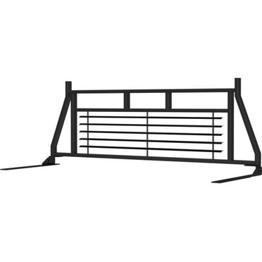 ARIES 111000 Classic Heavy-Duty Black Steel Truck Headache Rack Cab Protector, Select Chevrolet, Ford, Dodge, GMC, Ram Fits select: 1997-2014 FORD F150, 1999-2019 CHEVROLET SILVERADO
