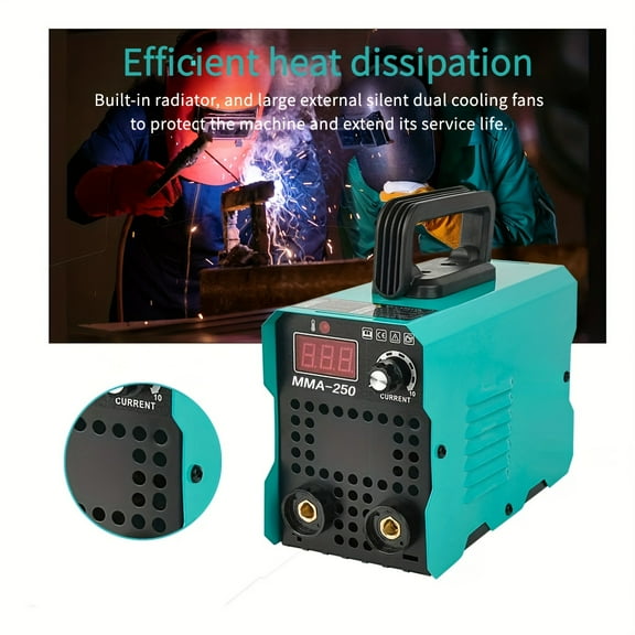300A IGBT ARC Stick Welder - 110V Portable Welding Machine with LCD Display & Hot Start - for DIY, Home, Workshop - Welds Metal, Pipes, Stainless Steel