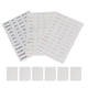 thumbnail image 2 of Juego de separadores y pegatinas mensuales A5 con 6 agujeros, anillas redondas, separador de páginas para cuadernos de hojas sueltas, planificadores y diarios, 2 of 7