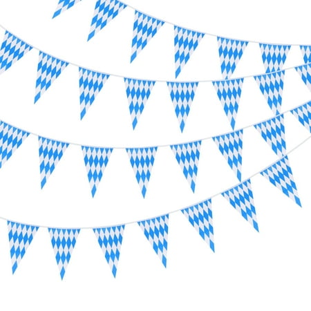 TUPARKA 196 Feet CORNET Oktoberfest Bavarian Pennant Banner Flag, Oktoberfest Decorations Octoberfest Party Supplies