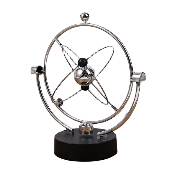 CCOCC Newtons Cradle,Newton'S Pendulum Display Newton Bassinet,Energy Conservation Experiment Pendulum,Style1