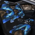 thumbnail image 4 of Goofa Blue Viper Snake Printed Car Seat Covers, Automotive Seat Covers for Cars Trucks and SUVs, Quick Setup Universal Fit Elastic Seat Covers-1, 4 of 6