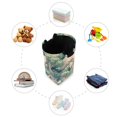 thumbnail image 7 of Yayeee Freestanding Laundry Hamper with Handle Collapsible Large Storage Basket for Clothes, Floral Forest Pattern, 7 of 7