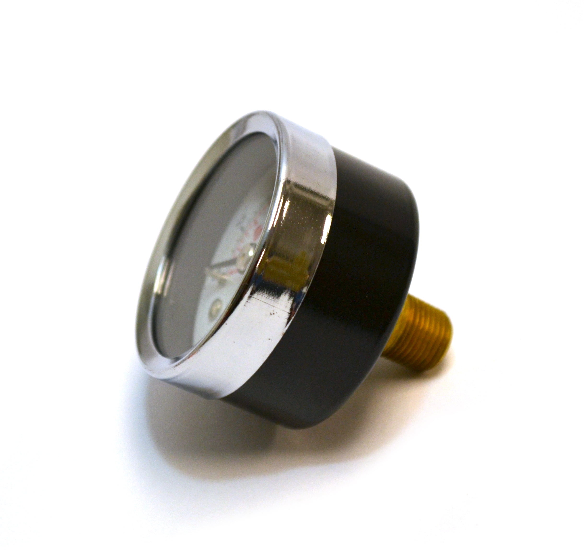 5/% // Back Mount 0-14 PSI Range Groz 60635 Pressure Gauge 1//8 NPT Dual Scale PSI//bar