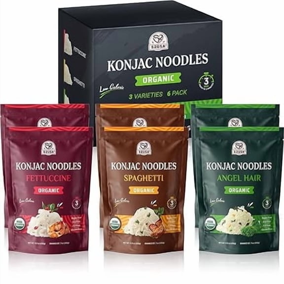 52usa Organic Konjac Noodles (6packs)