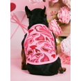 thumbnail image 3 of PETSIN Valentine's Day Heart Print Pet Tank, 3 of 5