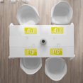thumbnail image 3 of Zodiac Virgo Placemats Set of 4 Astrological Sign with a Pastel Colored Contemporary Design, Washable Fabric Place Mats for Dining Room Kitchen Table Decor,Pale Yellow Green and White, by Ambesonne, 3 of 4