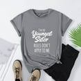 thumbnail image 4 of LSLJS T-Shirt Graphique à Manches Courtes Col Rond Décontracté Printemps et Été pour Femmes, Cadeaux pour Femmes, 4 of 7