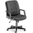 thumbnail image 2 of OFM 505-L-NAVY LEATHER Executive-Conference Chair - Low-Back  Leather - Navy, 2 of 3