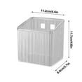 thumbnail image 2 of Daisyyozoid Father's Day Luxury And High Beauty Bathroom Toothbrush, Toothpaste, Comb Storage Rack Bathroom Perforated Free Wall Mounted Wash Table Storage Container, 2 of 2
